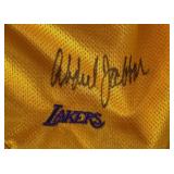 Kareem Abdul-Jabbar Autographed w/ COA Los Angeles Lakers Basketball Shorts