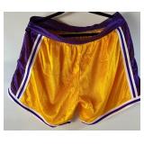 Kareem Abdul-Jabbar Autographed w/ COA Los Angeles Lakers Basketball Shorts