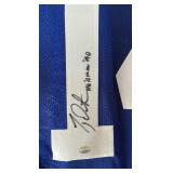 Ty Detmer Autographed w/ COA Custom BYU Football Stat Jersey