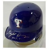 Gaylord Perry Autographed Texas Rangers Mini Baseball Helmet