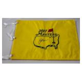 Jack Nicklaus Autographed 2017 Masters Augusta National Golf Flag