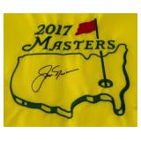Jack Nicklaus Autographed 2017 Masters Augusta National Golf Flag