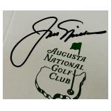 Jack Nicklaus Autographed Augusta National Golf Club Scorecard