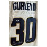 Todd Gurley II Autographed w/ PSA DNA COA New w/ Tags Nike Los Angeles Rams Football Jersey
