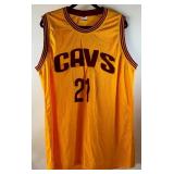 Andrew Wiggins Autographed w/ JSA COA Cleveland Cavaliers Custom Basketball Jersey