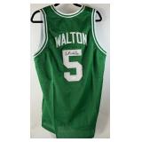 Bill Walton Autographed w/ JSA COA Boston Celtics Basketball Jersey