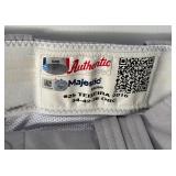 Mark Teixeira GAME-WORN Baseball Pants w/ MLB COA #JC002290 Tankees Club Authentication Majestic Authentic Collection - Nice wear!