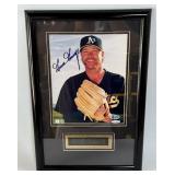 Goose Gossage Autograph w/ Beckett COA Framed and Matted Baseball Photo
