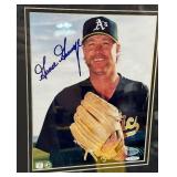 Goose Gossage Autograph w/ Beckett COA Framed and Matted Baseball Photo