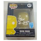 Mick Wingert Autograph w/ Beckett COA Iron Man Finko Pop Figure