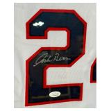 Corbin Berensen Autograph w/ JSA COA Roger Dorn Major League Baseball Jersey Framed