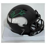 Sam Darnold Autographed w/ Beckett COA Mini Football Helmet