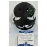 Sam Darnold Autographed w/ Beckett COA Mini Football Helmet