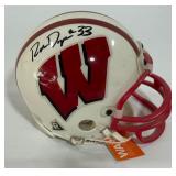 Ron Dayne Autographed University of Wisconsin Mini Football Helmet