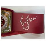Ric Flair Autographed w/JSA COA WWE Wrestling Belt