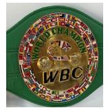 Thomas Hearns and Roberto Duran Autographed w/ Beckett COA WBC World Champion Boxing Belt