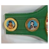 Thomas Hearns and Roberto Duran Autographed w/ Beckett COA WBC World Champion Boxing Belt