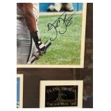 Frank Thomas Autographed Photo Custom Framed Baseball
