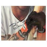 Barry Bonds Autographed 1997 Dontuss Studio Baseball Card Framed