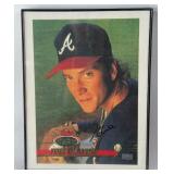 Tom Glavine Autograph Photo w/ COA Baseball