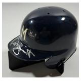 Robin Yount Autographed Mini Helmet Milwaukee Brewers Baseball
