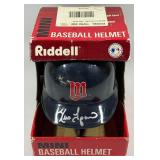 Kevin Tapani Autographed Mini Helmet Minnesota Twins Baseball