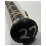 David Ortiz GAME USED w/ Heavy Wear Minnesota Twins Baseball Bat - Broken Barrell Louisville Slugger 125 Powerized Genuine C243
