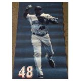 Torii Hunter Star Tribune Stadium Hung Banner - Minnesota Twins Baseball