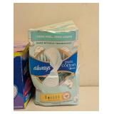 (2) NEW ALWAYS PURE COTTON/ALWAYS LINERS