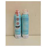 (2) NEW UP&UP STERILE SALINE WOUND WASH