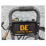 BE POWER EQUIPMENT 3,400 PSI 2.5 GPM GAS PRESSURE WASHER