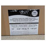 NEW GOLDEN SELECT ARTIFICIAL HEDGE WALL PANEL WITH LIGHTS