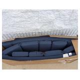 SUNVILLA SPECTRUM CHAISE LOUNGE CUSHIONS BLUE