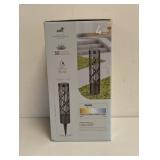 SOLAR PATHWAY LIGHTS WITH ROTATING LIGHT EFFECT 4PK