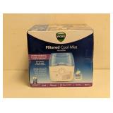 NEW VICKS FILTERED COOL MIST HUMIDIFIER