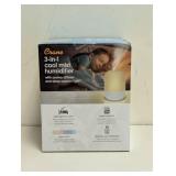 NEW CRANE 3-IN-1 COOL MIST HUMIDIFIER WITH AROMA DIFFUSER AND SLEEP SUPPORT LIGHT