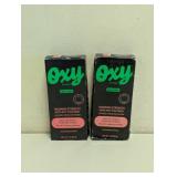 (2) NEW OXY ACNE CARE MAX STRENGTH