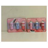 (2) NEW TASTE BEAUTY LIP SIPS