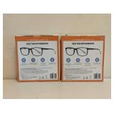 (2) NEW FOSTER GRANT +1.25 READING GLASSES 3PK