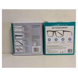 (2) NEW FOSTER GRANT +2.00 READING GLASSES 3PK