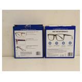 (2) NEW FOSTER GRANT +2.50 READING GLASSES 3PK