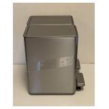 (2) NEW KOHLER SMALL STEP STAINLESS STEEL WASTE CANS