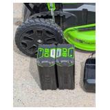 GREENWORKS PRO 80VOLT LITHIUM ELECTRIC LAWNMOWER