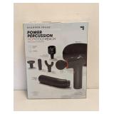 SHARPER IMAGE POWER PERCUSSION HOT+COLD REACH PERCUSSION MASSAGER