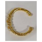 18K David Yurman Diamond Cuff Bracelet