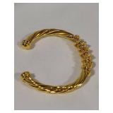 18K David Yurman Diamond Cuff Bracelet