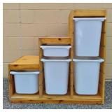 Ikea Trofast Organizer w/Bins
