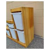 Ikea Trofast Organizer w/Bins