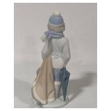 Lladro "Winter Boy with Dog" Porcelain Figurine (#5220)