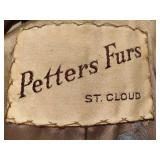 Petters Long Fur Mink Coat (M)